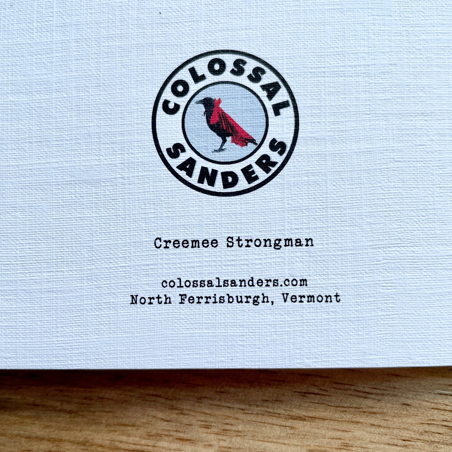 Vermont Creemee Strongman Card