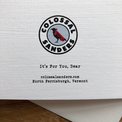 It's For You, Dear (They Want Your Soul) funny greeting card