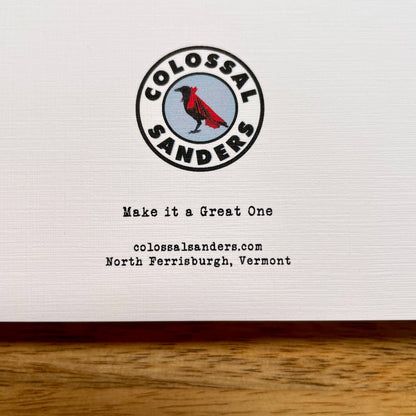 Bigfoot Birthday Legend funny greeting card