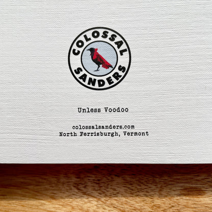 Dreams Don't Work Unless Voodoo funny greeting card