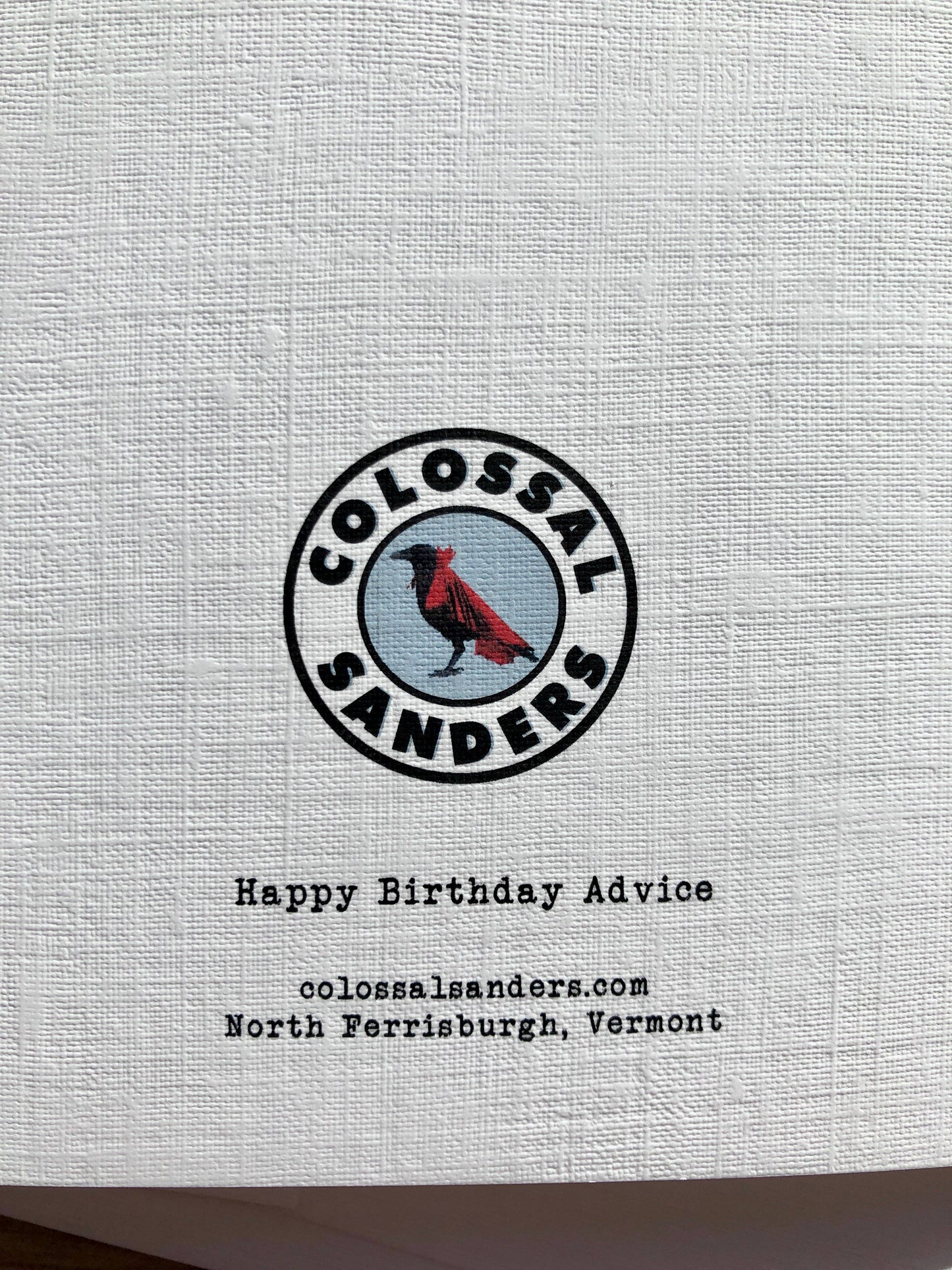 Racoon shoplifting funny animal birthday greeting card