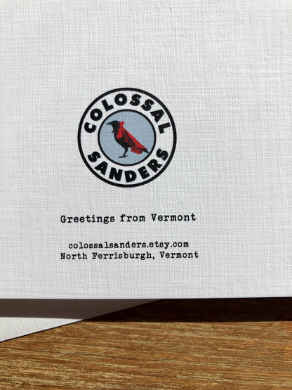 Greetings from Vermont Card