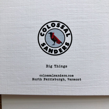 Big Things Ahead funny greeting card