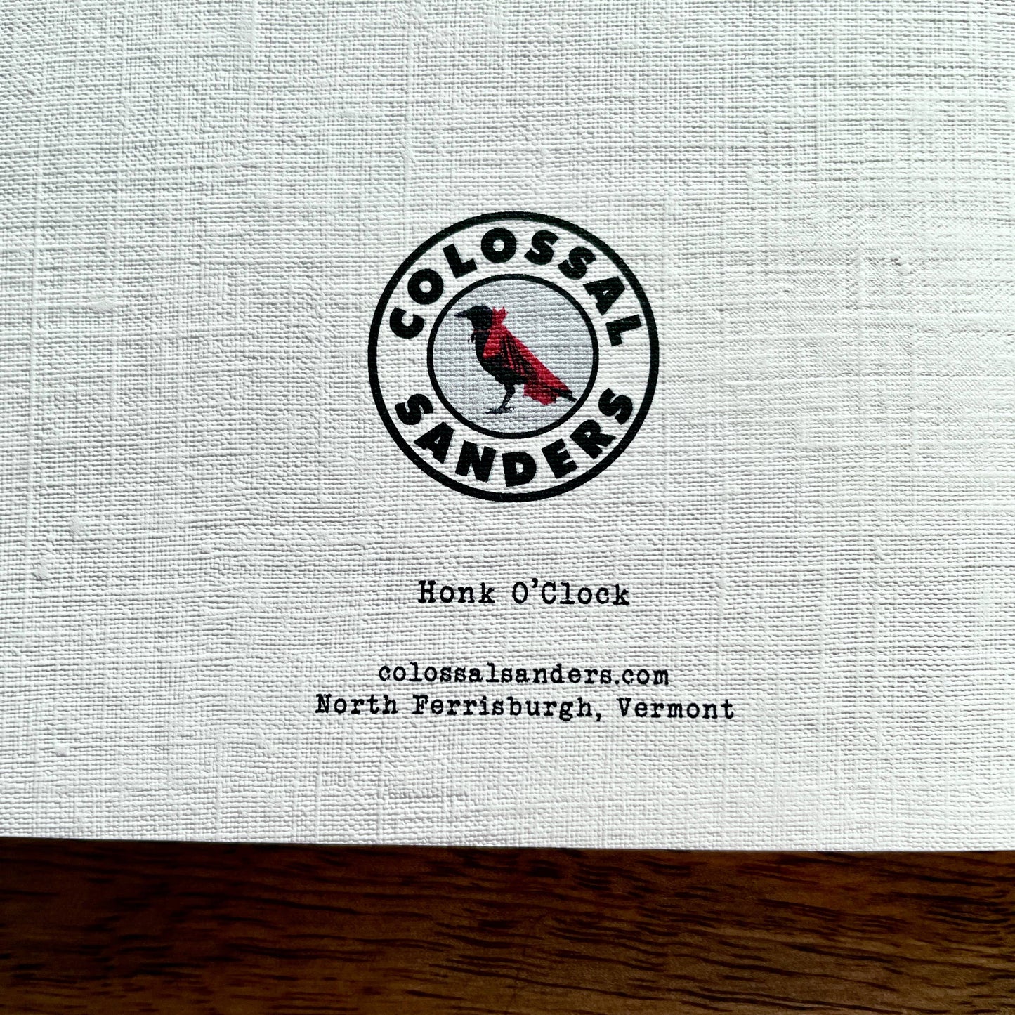 Honk O'Clock Goose Card