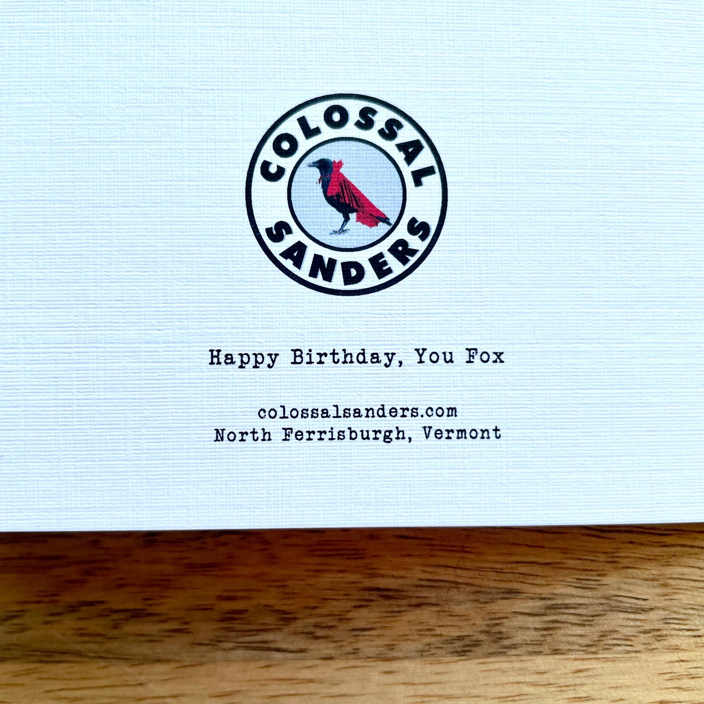 You Don't Look Good for Your Age... funny birthday card